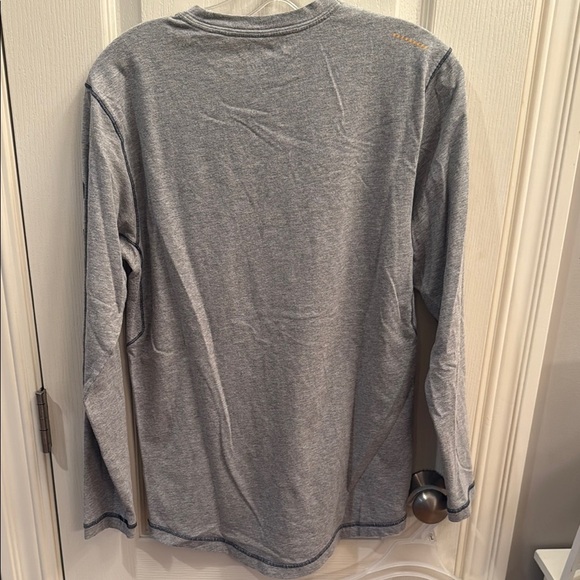 Ariat Rebar workman T shirt Heather gray. Size small - Picture 4 of 5